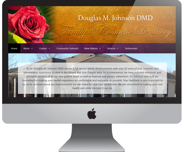 Dentist Website Design, Family & Cosmetic