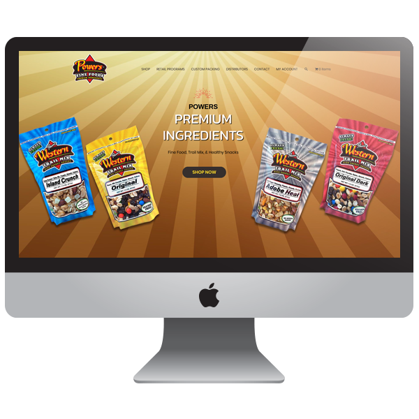 Food Snacks Ecommerce Website