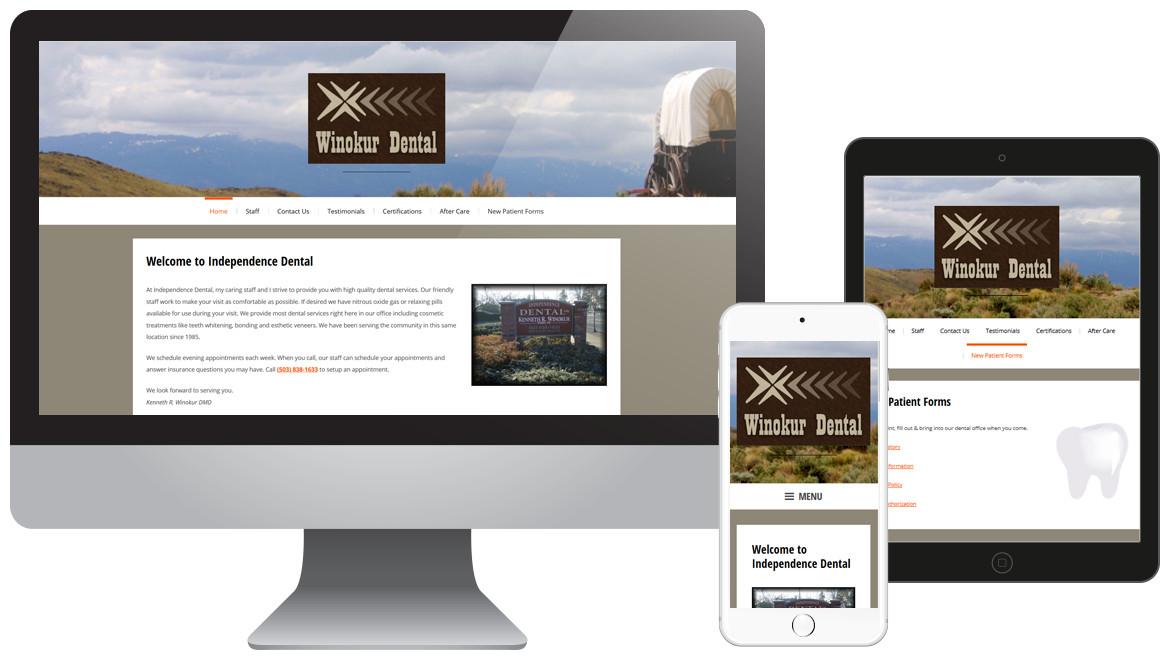 Portfolio - Winokur Dental - Dental Website
