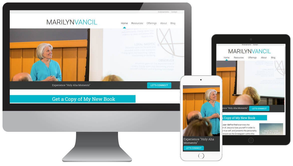 Portfolio - Marilyn Vancil - Author Website