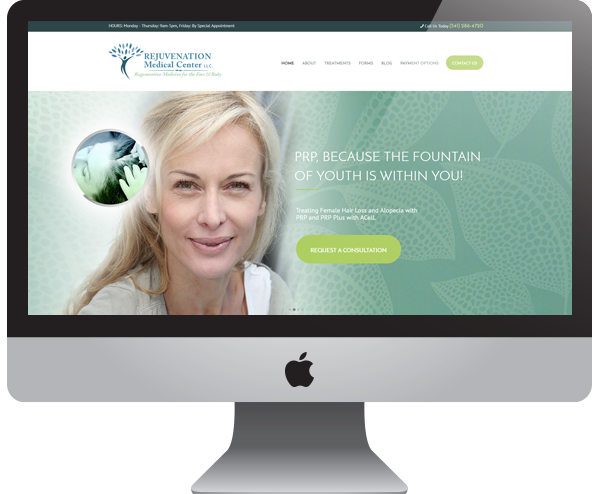 Rejuvenation Medical Center - Doctor Website