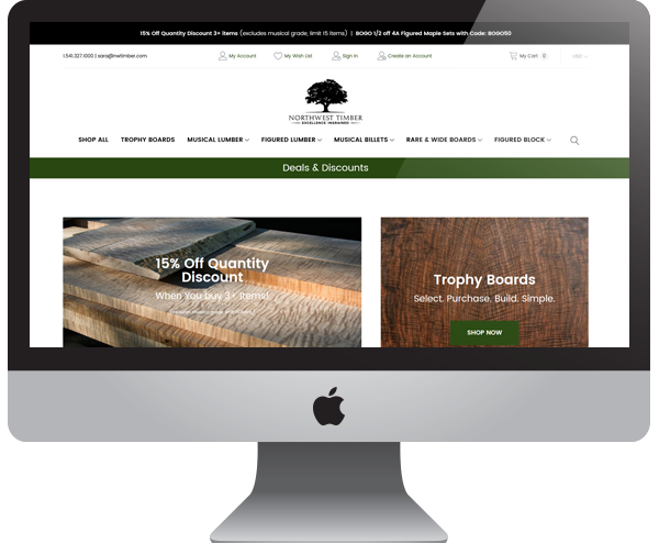 Timber Lumber Website