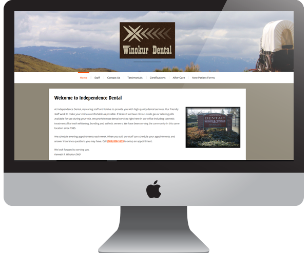 Winokur Dental - Website